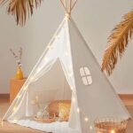 Tiny Land Teepee Tent for Kids – 100% Cotton Play