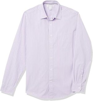 Amazon Essentials Men's Regular-Fit Long-Sleeve