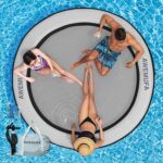 8ft Water Hammock 8 inches Thick Round Float Ring