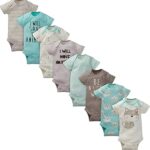 Gerber Baby 8-Pack Short Sleeve Onesie