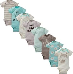 Gerber Baby 8-Pack Short Sleeve Onesie
