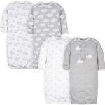 Gerber Baby Boy and Girls 4-Pack Sleeper
