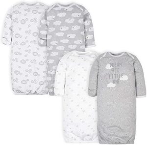 Gerber Baby Boy and Girls 4-Pack Sleeper