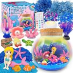 Mermaid Terrarium Craft Kit for Kids - LED Night