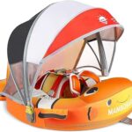 Mambobaby Baby Pool Float with Canopy,