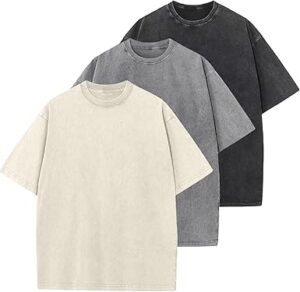 Men's Cotton T-Shirts Oversized Unisex Short