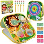 Animal Bean Bag Toss Game Toy Outdoor Toss Game,