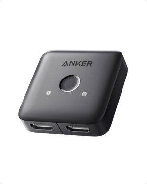 Anker HDMI Switch, 4K@60Hz HDMI Switcher, 2 in 1