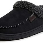 Dearfoams Mens Indoor/Outdoor Breathable Memory
