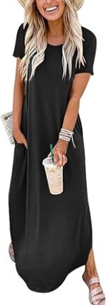 ANRABESS Women's Summer Casual Loose Short Sleeve