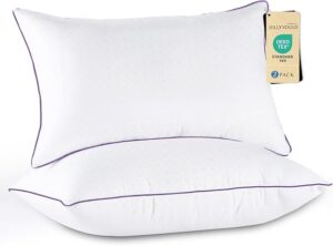 JOLLYVOGUE Pillows Queen Size Set of 2, Medium