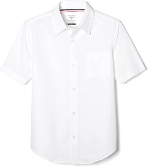 French Toast Boys' Short Sleeve Classic Poplin