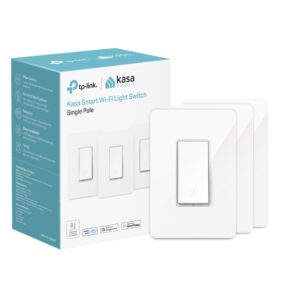 Kasa Smart Light Switch HS200P3, Single Pole,