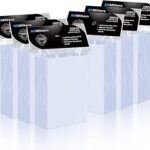Mlikero 600 Count Card Sleeves, Clear Soft