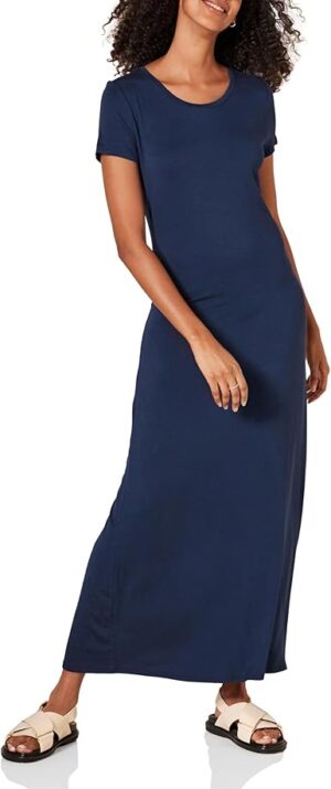 Amazon Essentials Women's Short-Sleeve Maxi