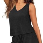 JUSTFASHIONNOW Womens Pajama Sets with Pockets