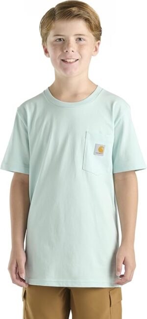 Carhartt Kid's CA6655 Short-Sleeve Pocket T-Shirt