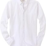 Alimens & Gentle Mens Solid Oxford Shirt Long