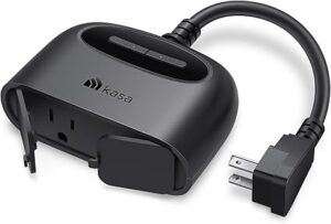Kasa Outdoor Smart Plug, Smart Home Wi-Fi Outlet