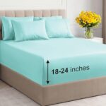 Extra Deep King Sheet Set - 6 Piece Breathable &