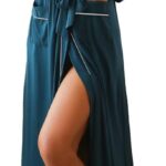Ekouaer Women Kimono Robes Full Length Knit