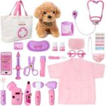 Meland Toy Doctor Kit for Girls - Pretend Play