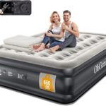 OhGeni Queen Air Mattress with Built in Pump,