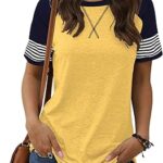 Adibosy Women Summer Casual Shirts: Short Sleeve