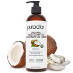 PURA D'OR 16 Oz ORGANIC Fractionated Coconut Oil