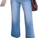 luvamia Wide Leg Jeans for Women Trendy High