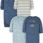 Gerber Baby Boy and Girls 4-Pack Sleeper