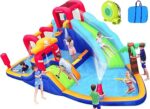 ELEMARA Inflatable Water Slide Bounce House, 10
