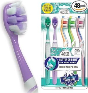 GuruNanda Butter On Gums Toothbrush, ADA