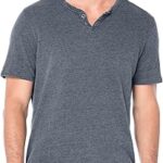 Lucky Brand Men's Venice Burnout Notch Neck