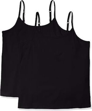Amazon Essentials Women's Tank Top Camisole Pack,