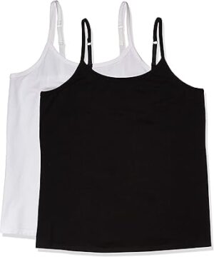 Amazon Essentials Women's Tank Top Camisole Pack,