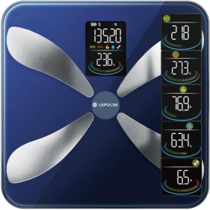 Smart Weight Scale with BMI Body Fat Muscle Mass,