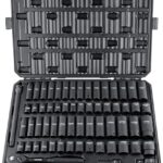 VEVOR 1/2" Drive Impact Socket Set, 65 Piece SAE