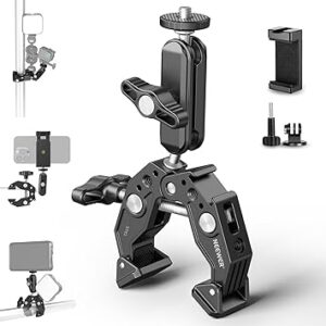 NEEWER Super Clamp with 3" Dual Ballhead Magic
