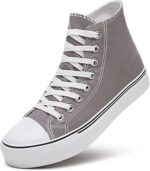 ZGR Womens High Top Canvas Sneakers,Lace-up
