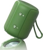 Bobtot Portable Speaker Bluetooth, IPX6 Shower