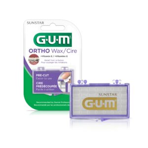 GUM Orthodontic Wax for Braces and Dental Devices