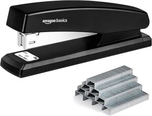 Amazon Basics Stapler with 1000 Staples, Office