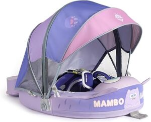Mambobaby Float with Canopy Size Improved Non