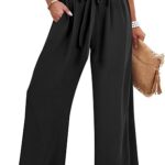 Caracilia Women Wide Leg Palazzo Pants Summer