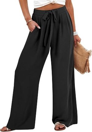 Caracilia Women Wide Leg Palazzo Pants Summer