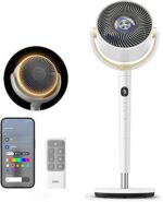 Dreo Smart Fan for Bedroom, 120° +120°