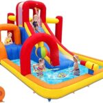 Inflatable Water Slide, 10 in 1 Water Park Bounce