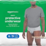 Amazon Basics Incontinence Underwear for Men,