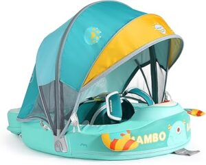 Mambobaby Float with Canopy Size Improved Non